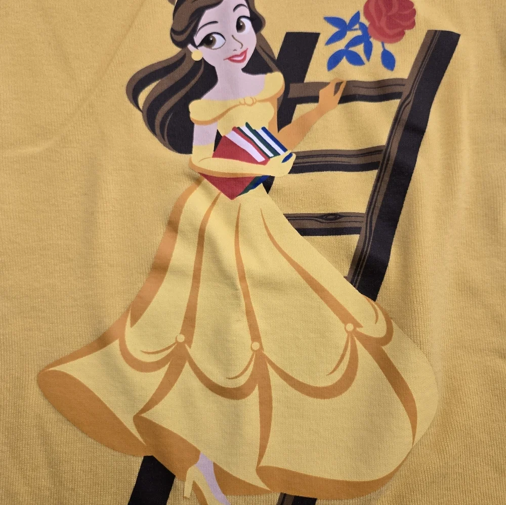 Hanna Andersson Disney Princess Ariel Belle Wonder Women Pajamas Size 120 / 6-7 - Picture 8 of 15